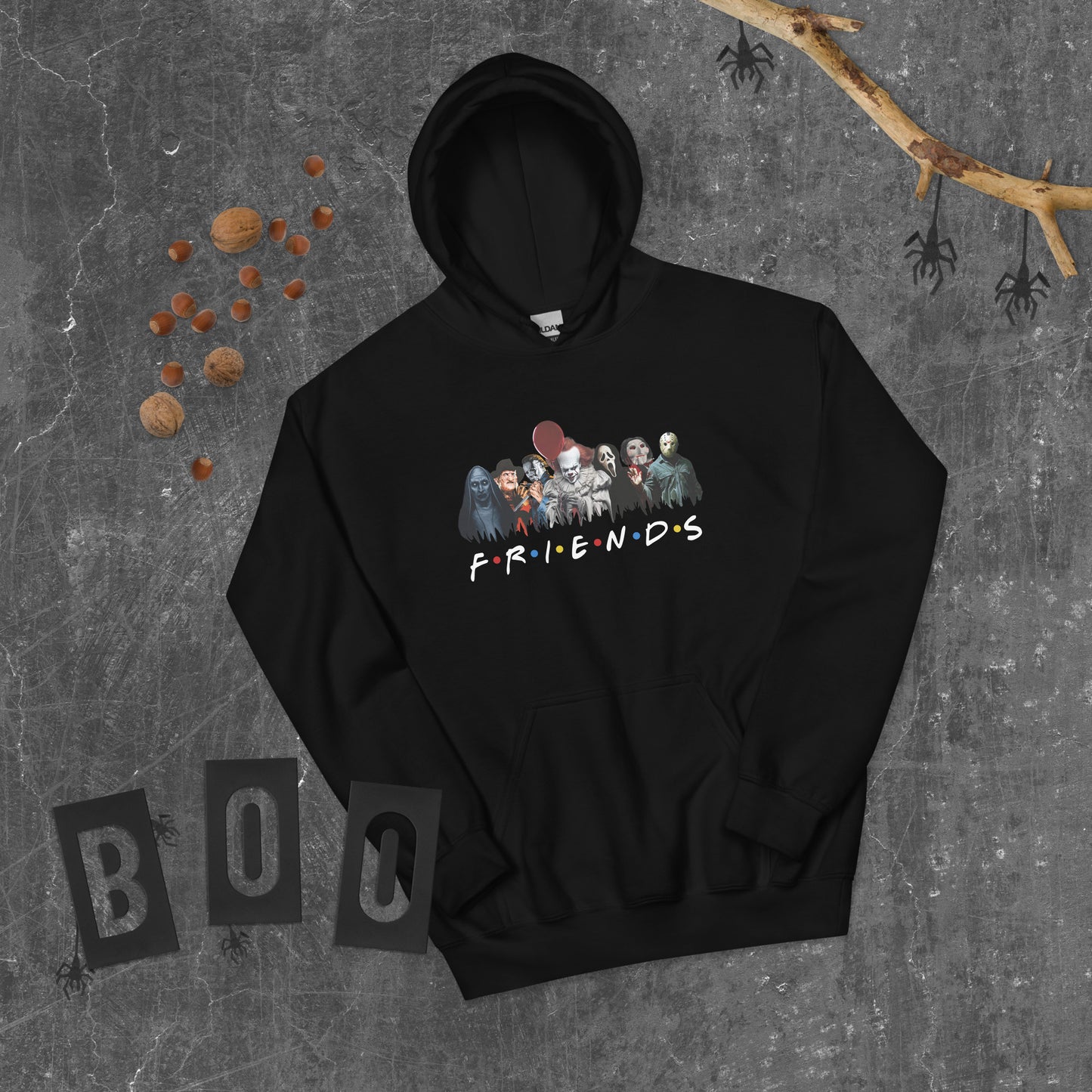Nightmare Legends: Horror Icons Unleashed - Unisex Hoodie