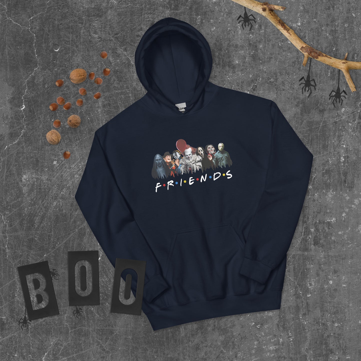 Nightmare Legends: Horror Icons Unleashed - Unisex Hoodie