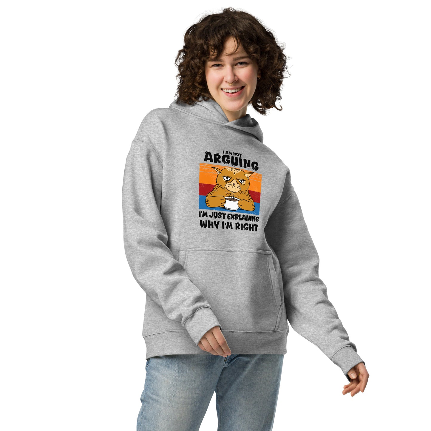 I'm not arguing - Unisex oversized hoodie