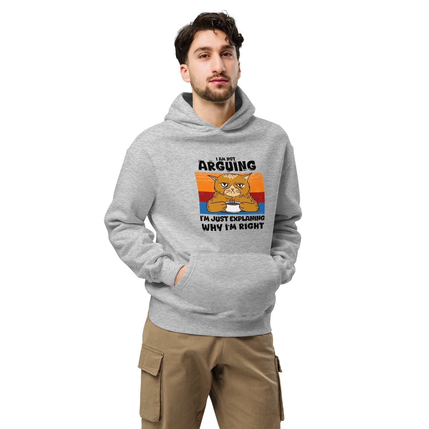 I'm not arguing - Unisex oversized hoodie