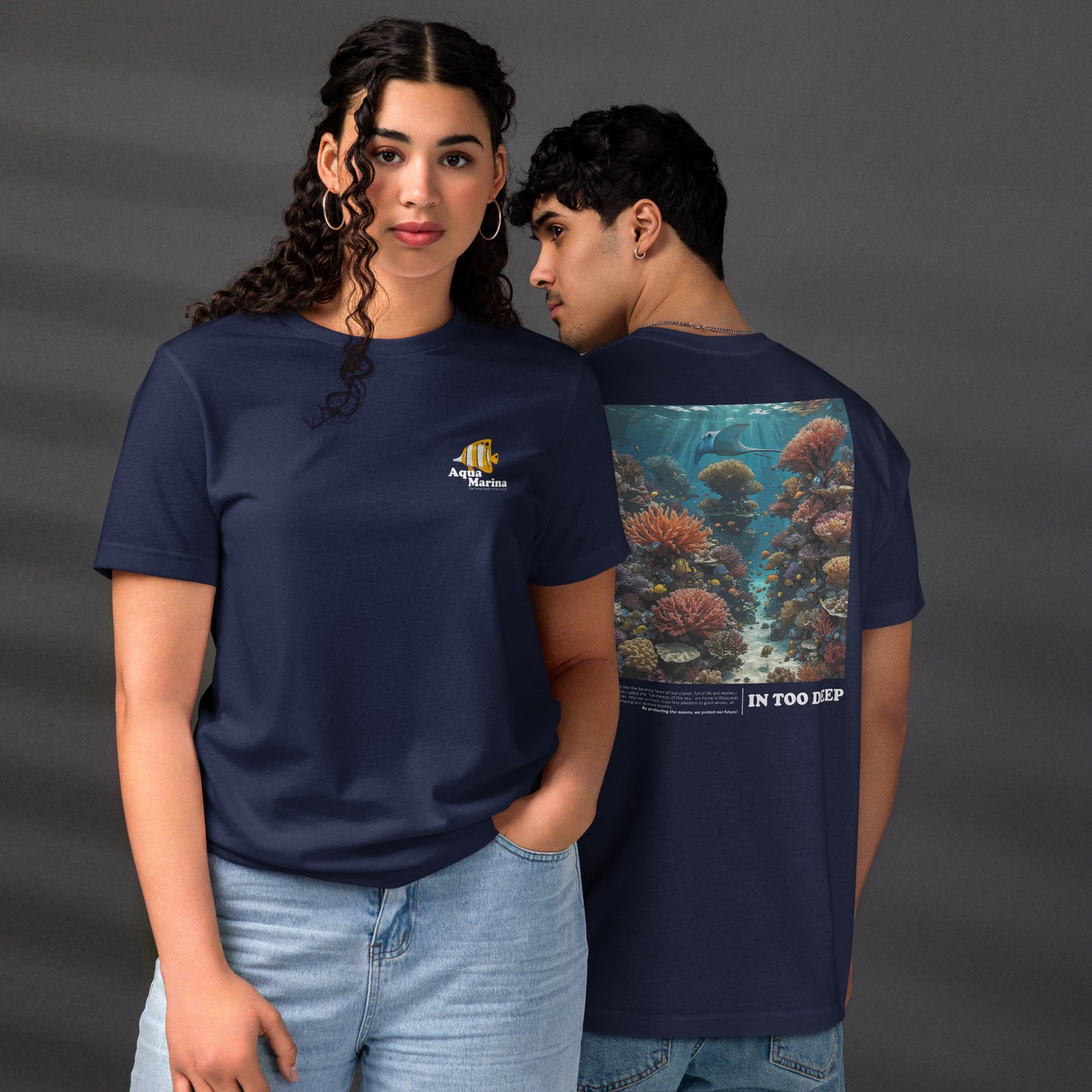 Aqua Marina - Unisex staple eco t-shirt