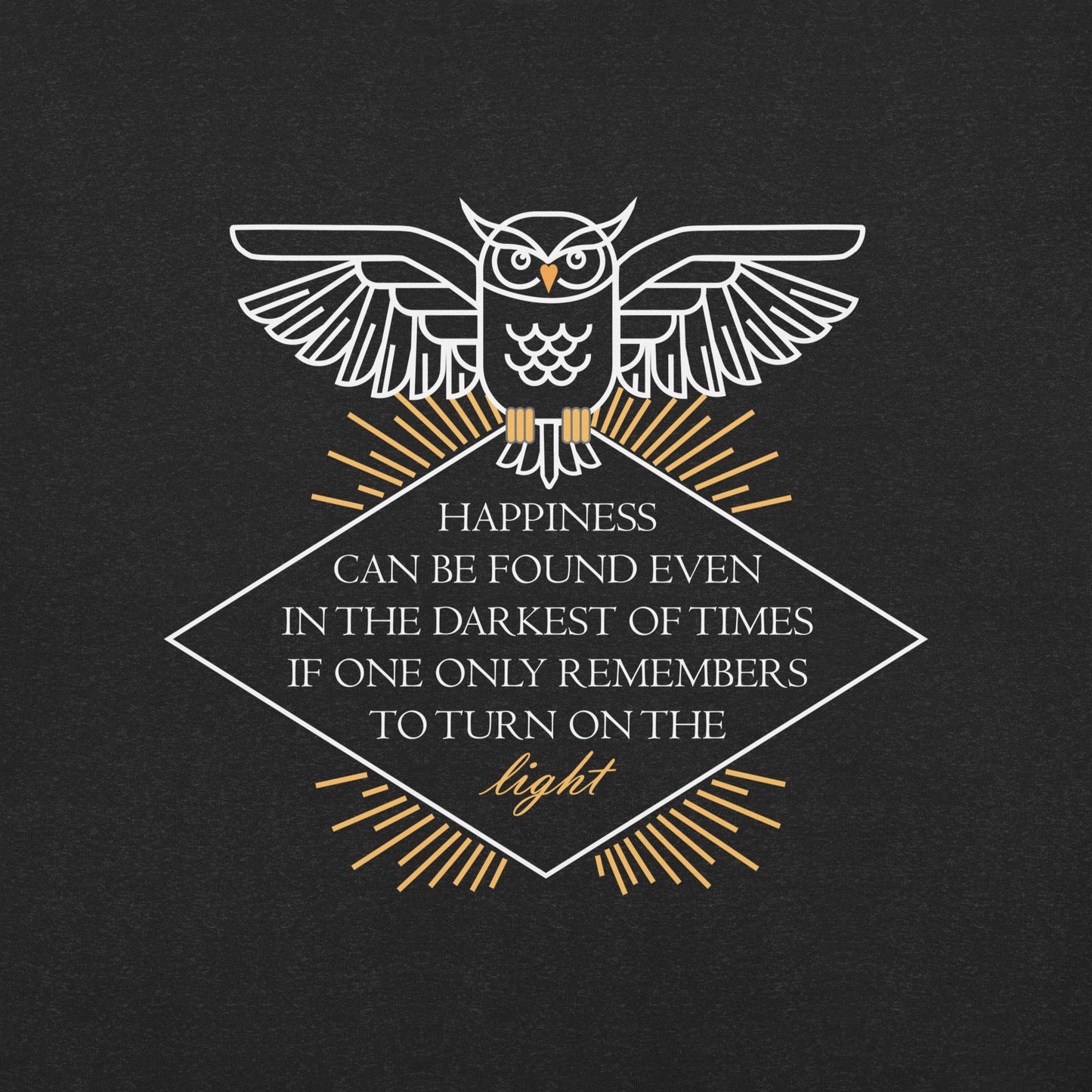 Turn on the Light - Unisex t-shirt