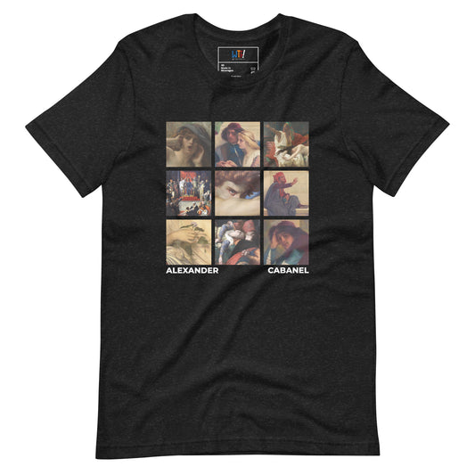 Alexander Cabanel Masterpieces - Unisex t-shirt