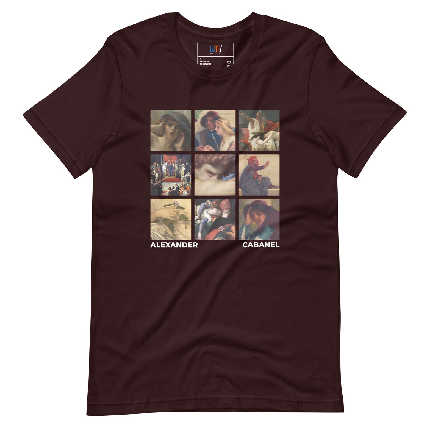 Alexander Cabanel Masterpieces - Unisex t-shirt